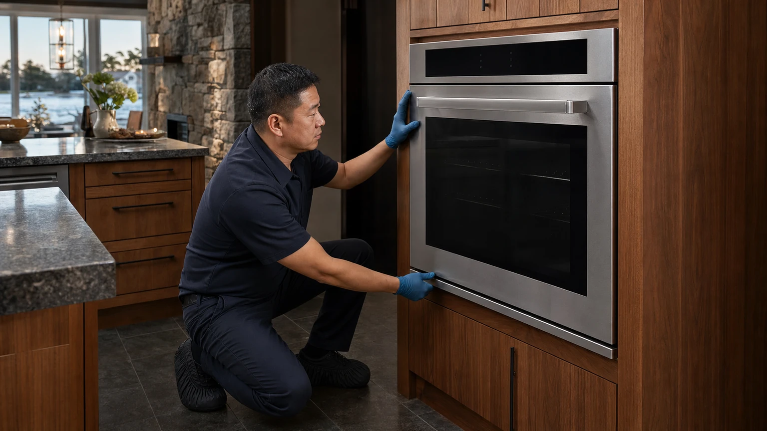 Professional range diagnostic visit in Hingham